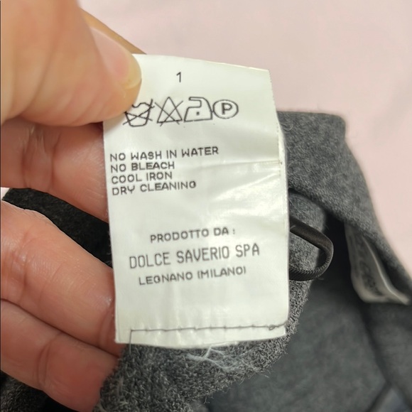 Dolce & Gabbana Gray Virgin Wool Women's Skirt - Picture 5 of 11